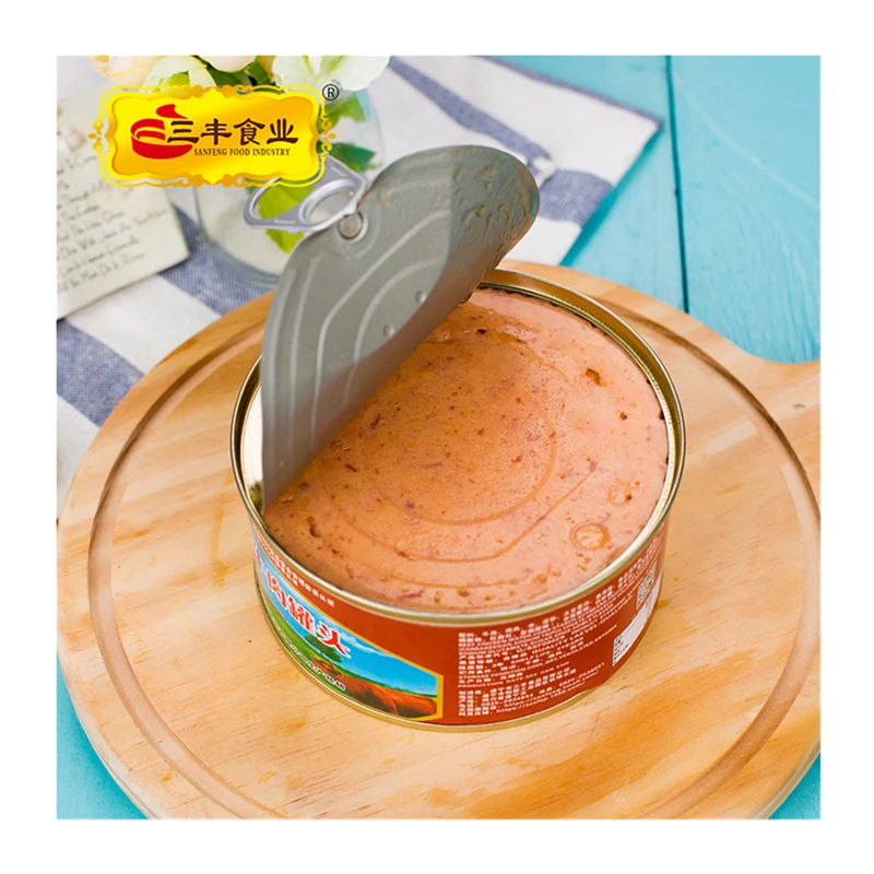 Custom ODM/OEM Free Sample Premium Quality Halal Beef Canned Luncheon Meat Corned Beef Tin Canned