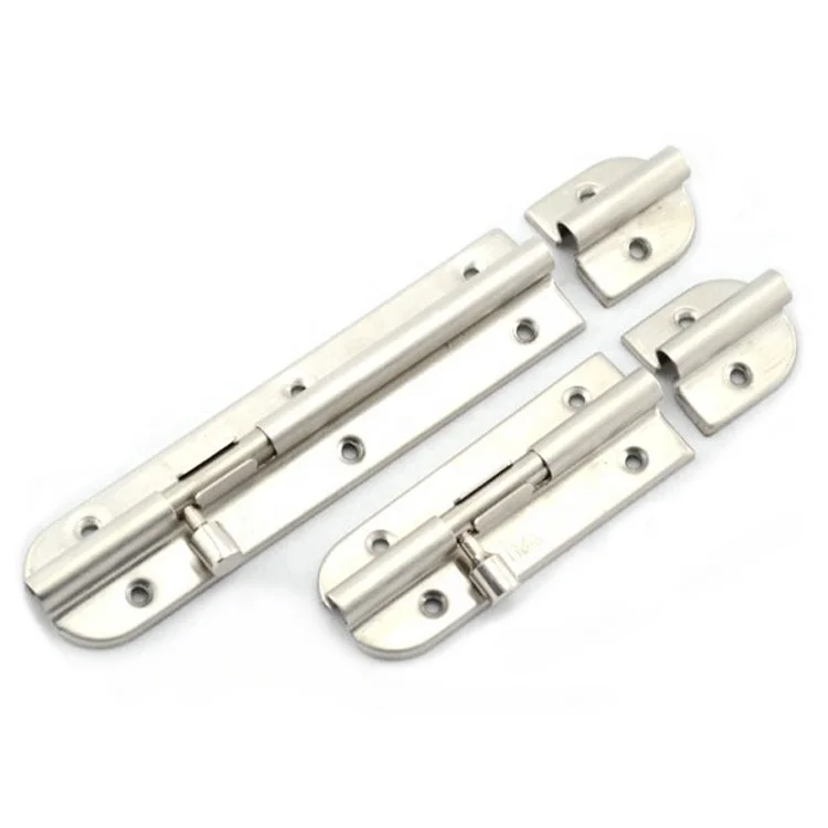 Stainless steel tower bolts 4inch 6inch door bolt