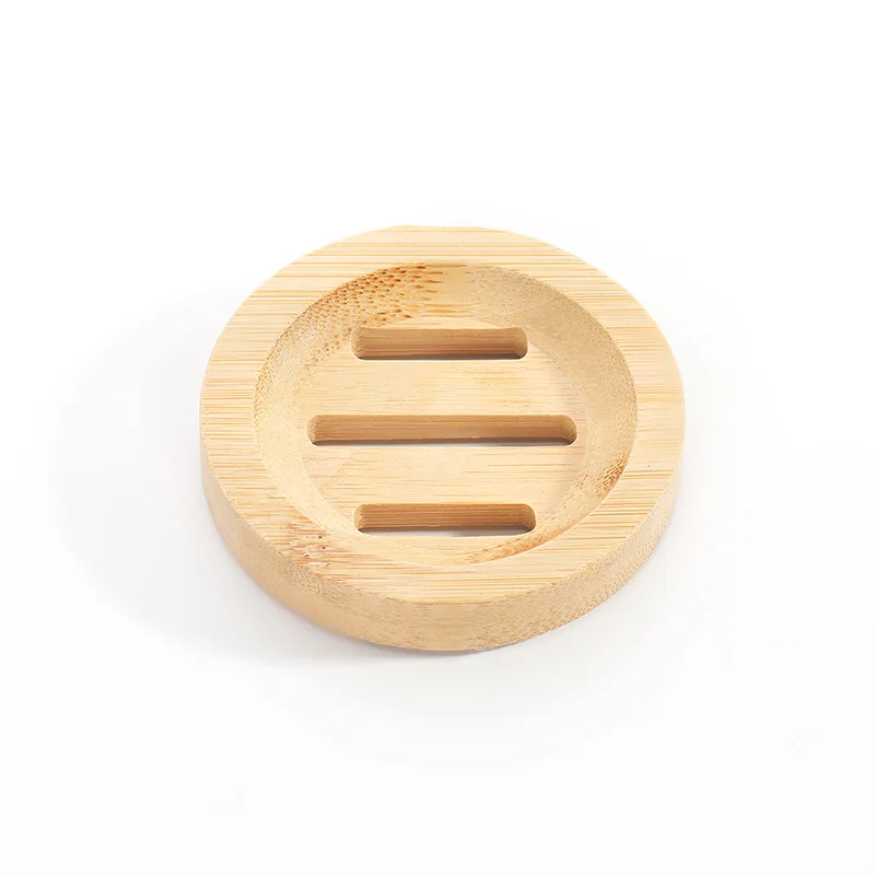 cleaning tools soap box Natural drying rack Wooden tray Creative Wooden Creative home bathroom box drain soap tray