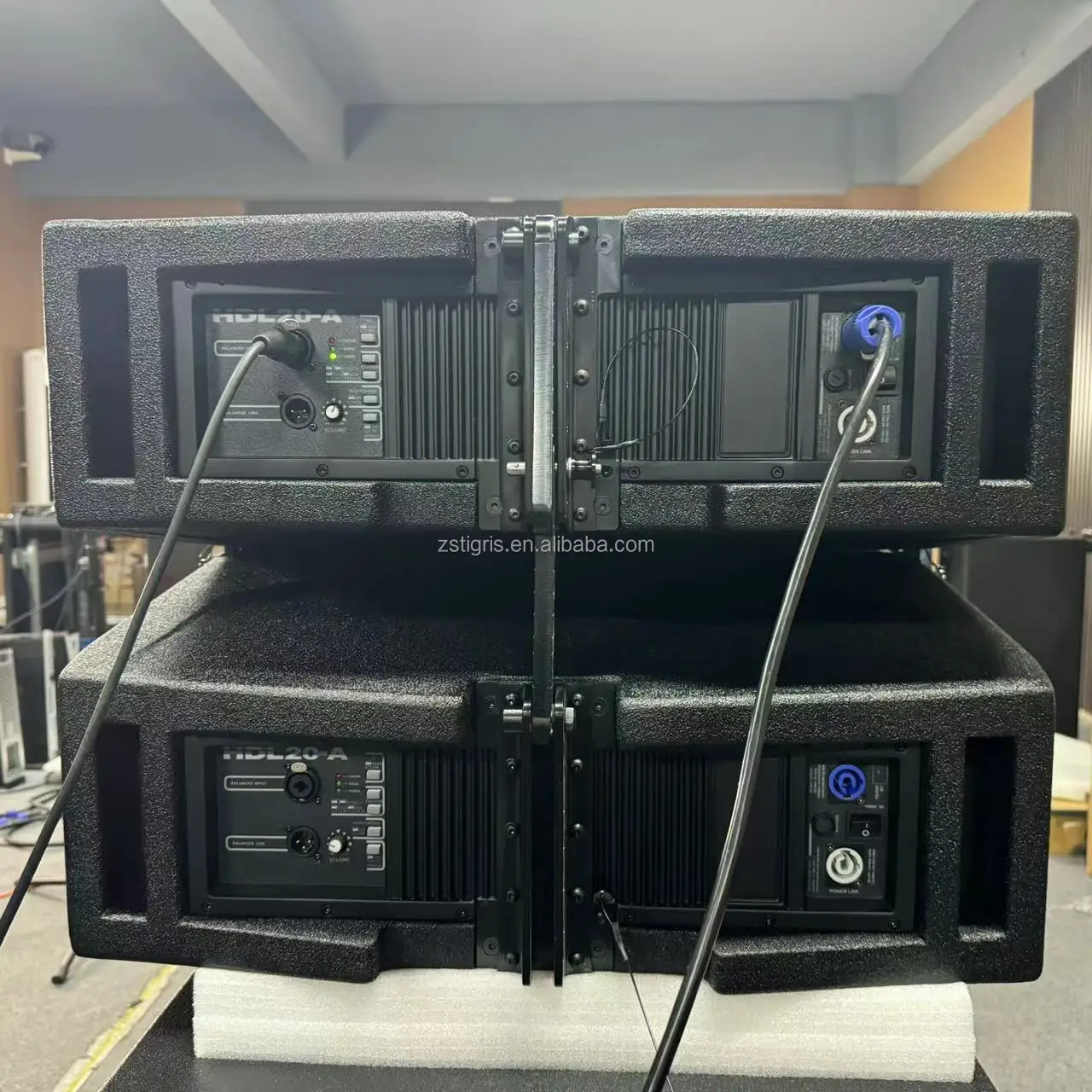 Tigris sound HDL 20A двойной 10-дюймовый линейный громкоговоритель с активным питанием звуковая система Pro аудио rcf колонки