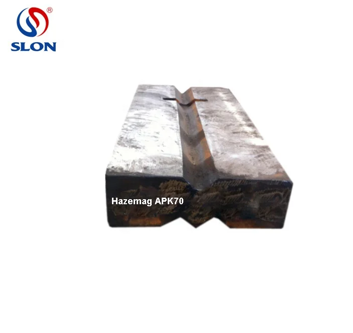 High Chromium wear parts blow bar for Rockster Rubble Master Hazemag APK40 APK50 APK70  impact crusher
