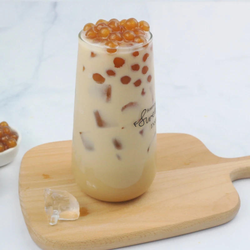1kg Amber boba Tapioca Pearl Golden Tapioca Pearls Raw Material for milk tea or dessert bubble tea