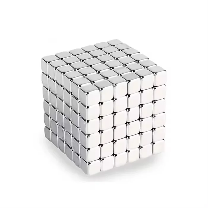 Customized Rare Earth Magnets N52 Neodymium Magnet 10x10x10 mm 5x5x5 mm 3x3x3 mm Square Strong Magnet Cubes