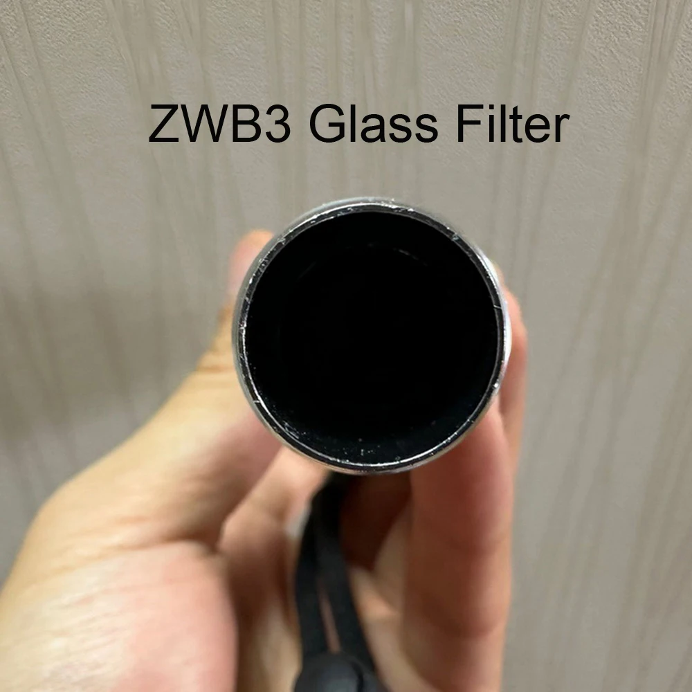 Shortwave 254nm UVC LED Flashlight SW UV Torch Lamp Fluorescent Minerals Phosphor with ZWB3 Optical Filter