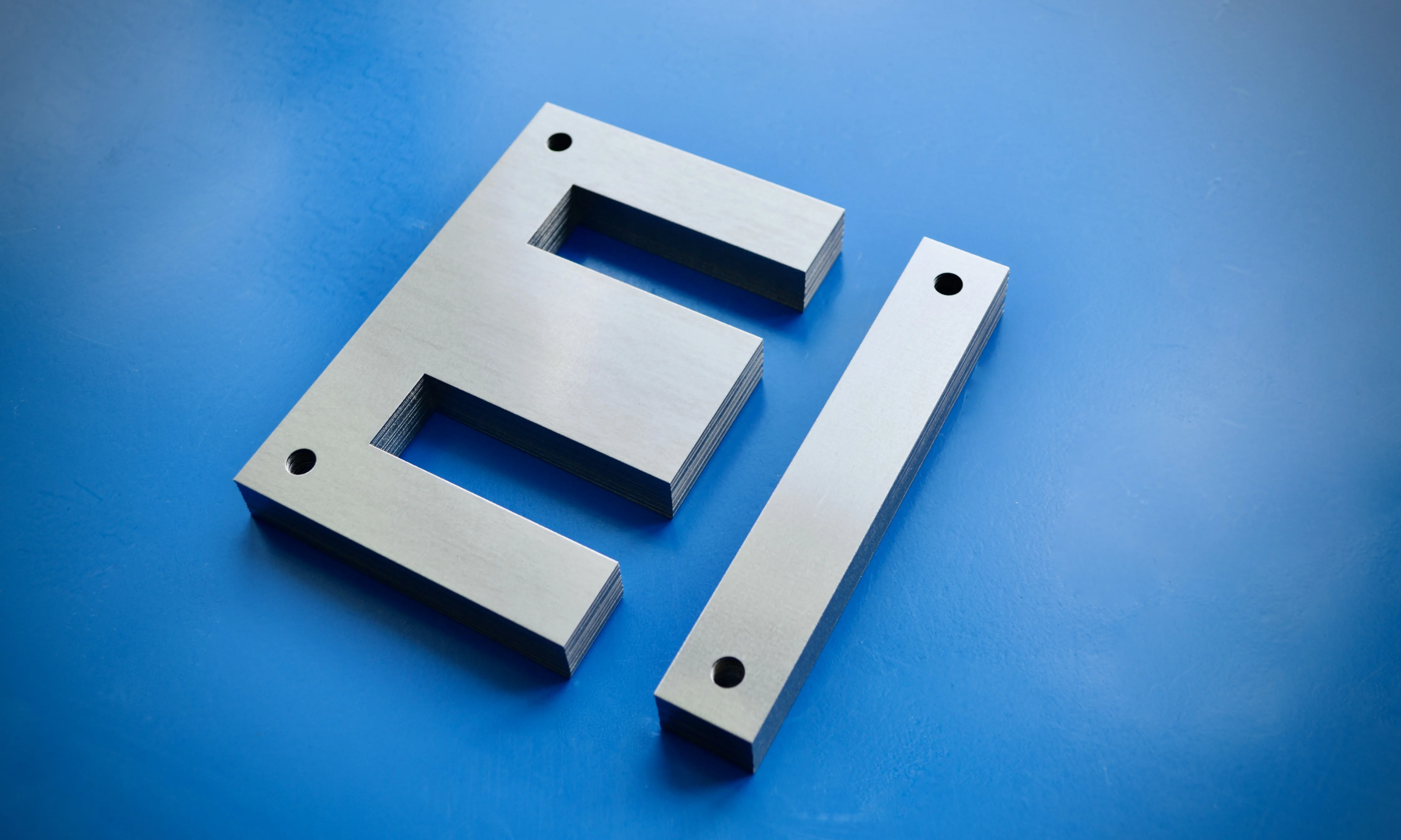 Lamination for transformers single phase EI and three phase EI with standard and air gap