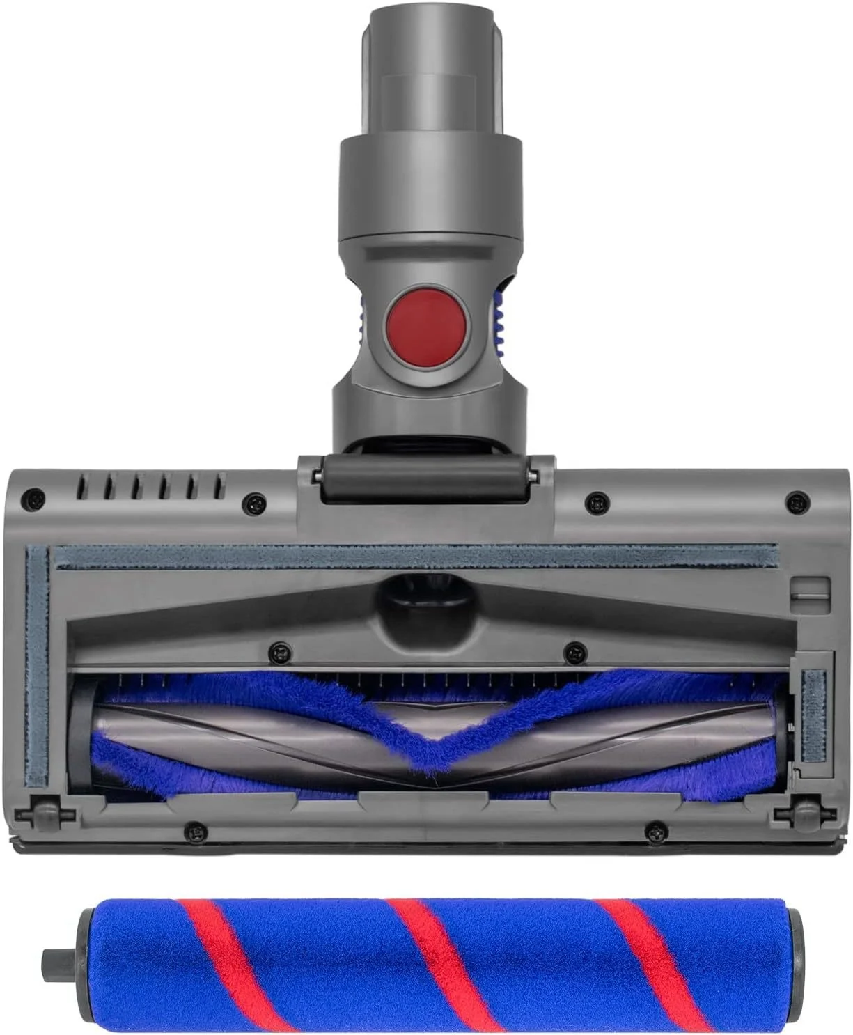 For D yson V7 V8 V10 V11 V15 Vacuum Cleaners with Replacement Roller Brush Bar LED Headlights Floor Brush Attachment