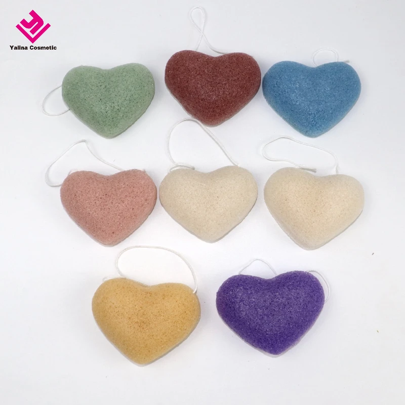 Organic Konjac Sponge Face Cleansing Facial Sponges Body Washing Konjac Sponge