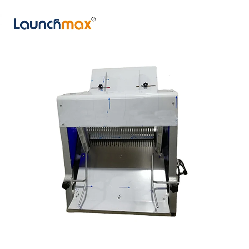 Commercial toast slicing machine Imported stainless steel fine tooth knife square bag slicing machine 31 knives Bread slicer
