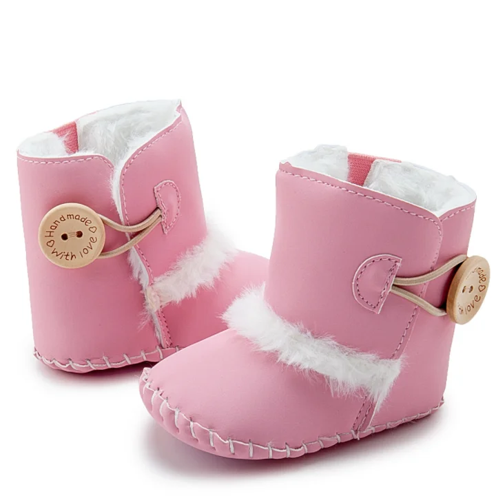 Winter baby Snow Boots infant plush Shoes Warm