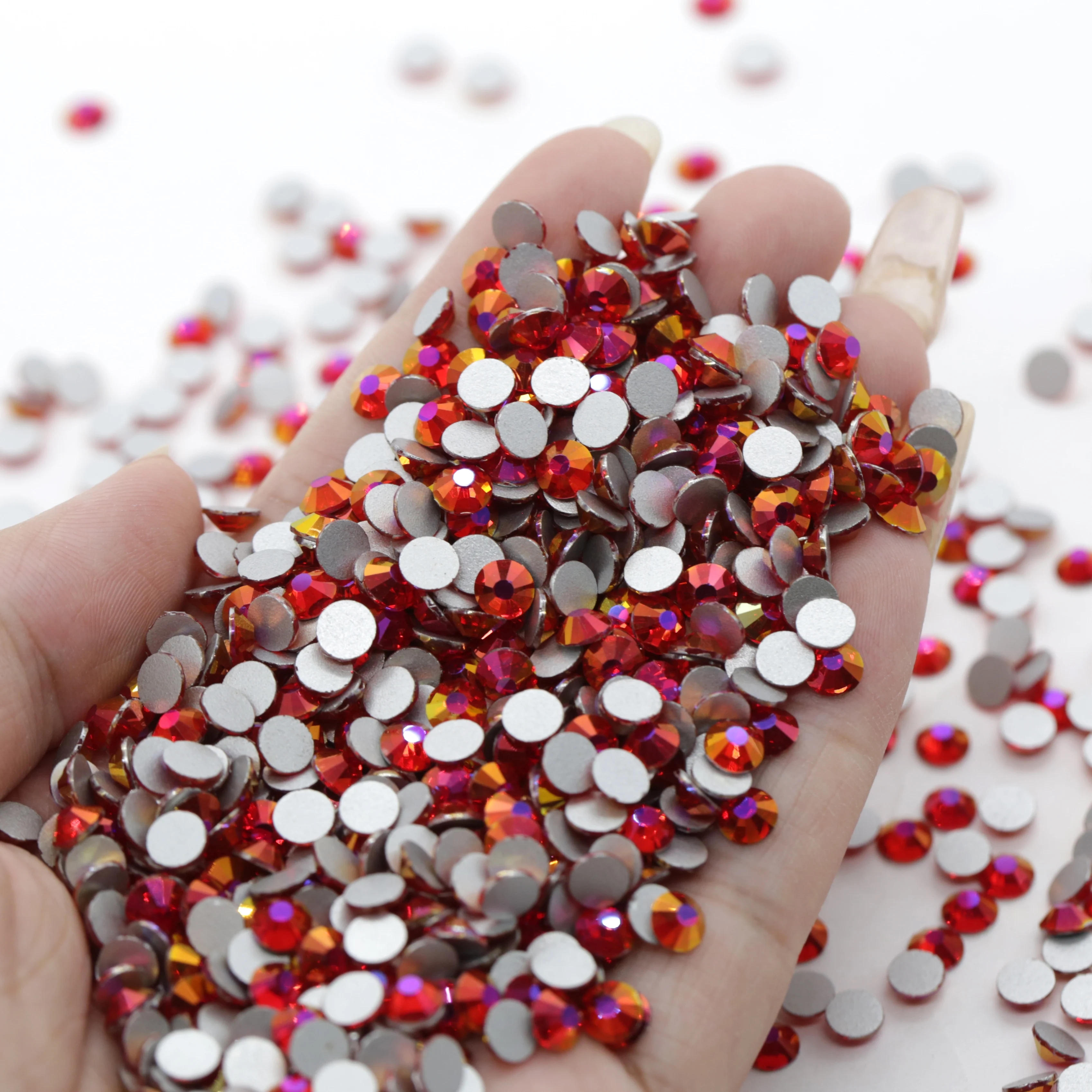 XULIN Non Hotfix Flatback Стекло для дизайна ногтей хрустальные стразы украшения