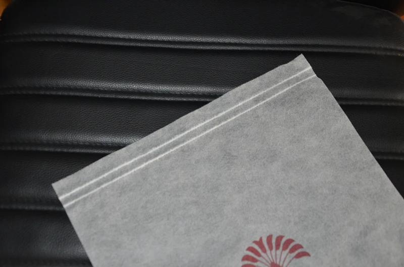 Non woven disposable airplane seat headrest/head rest cover