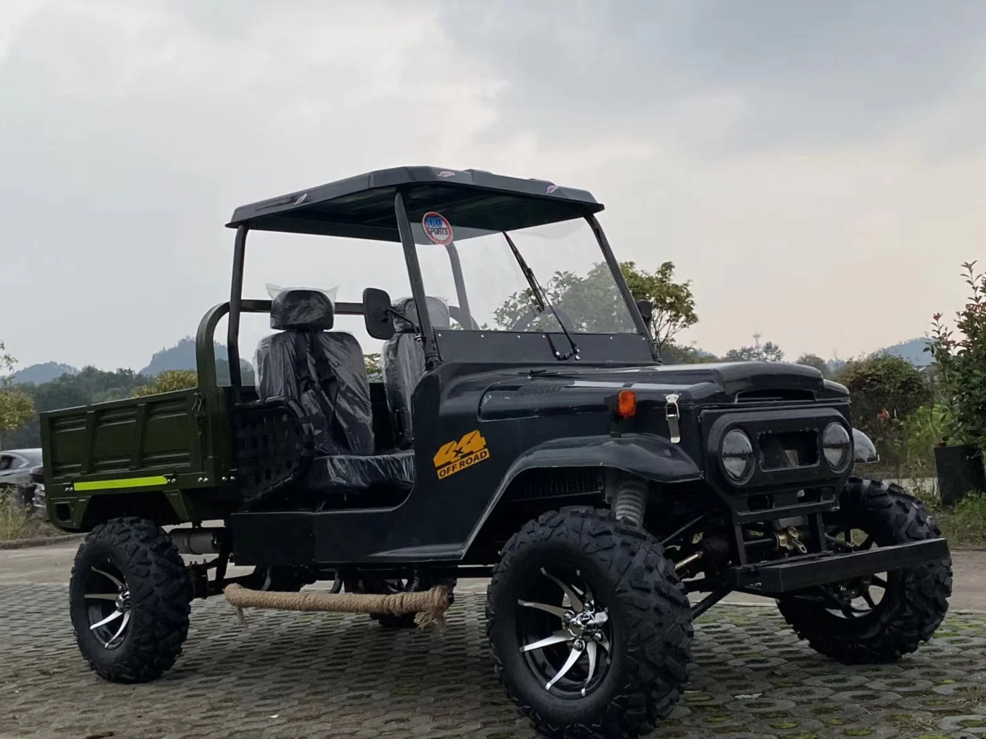 
Electric Motor 3KW Powerful 4x4 Farm electric UTV For Sale 