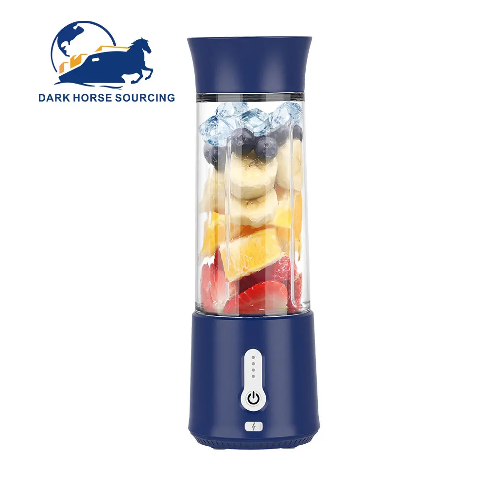 Wholesale Electric wireless USB rechargeable Portable mini blender juicer machine Fresh fruit Orange Juicer