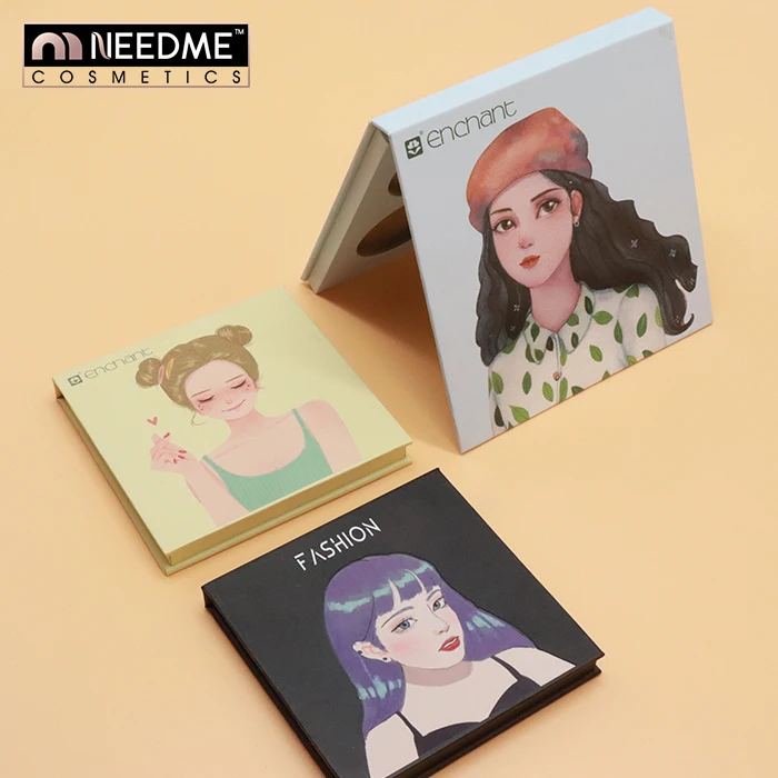 Custom Made Private Label Eye shadow palette plastic case and container customize