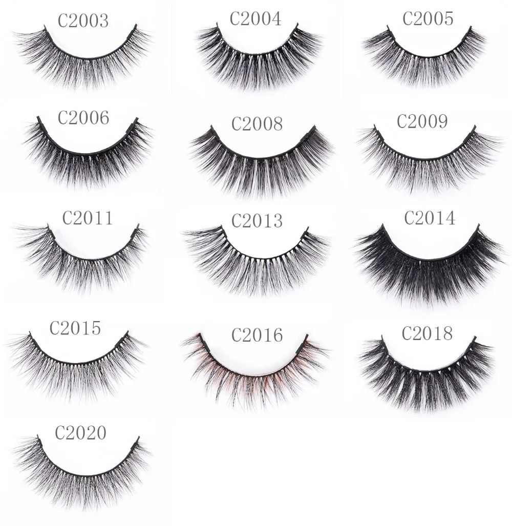 Wholesale 3d brown eyelashes Magnetic Lashes With 3 Magnets