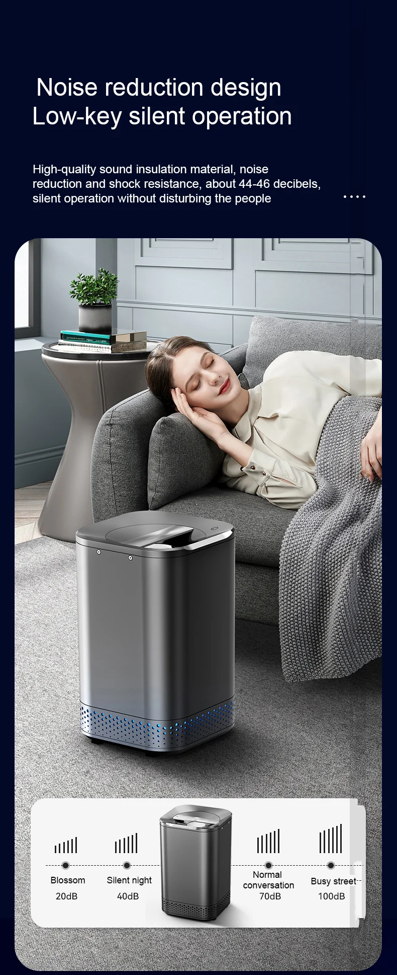 New Arrival!!! Excellent Quality Odorless & Quiet kitchen compost, waste compost, waste composting machine