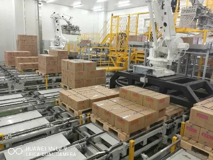 
High Quality Smart Full Automatic Robot Case Palletizer Price 