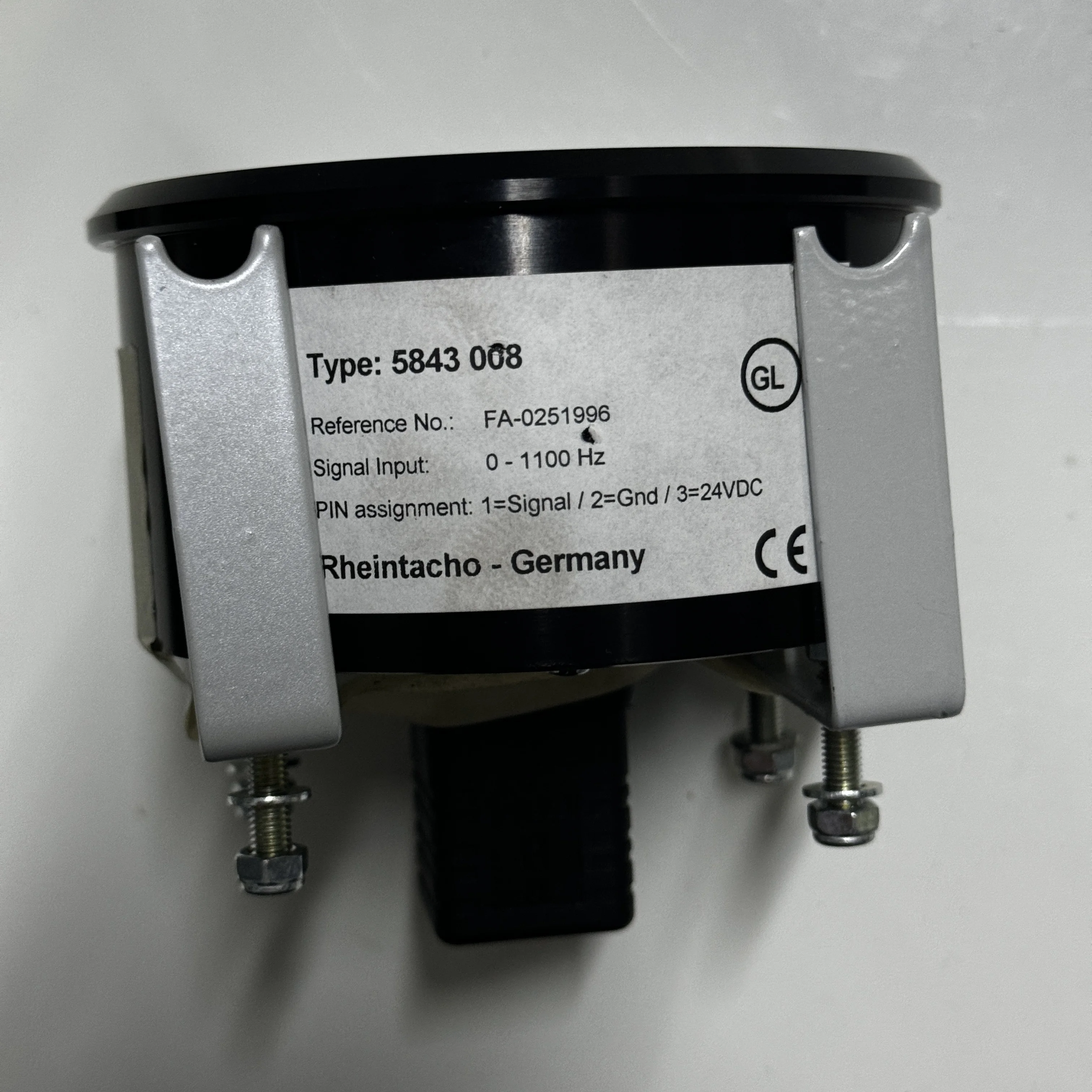 RHEINTACHO 5843 008 ELECTRONIC SPEED INDICATOR 0-1200MIN-1 FA-0251996 0-1100Hz