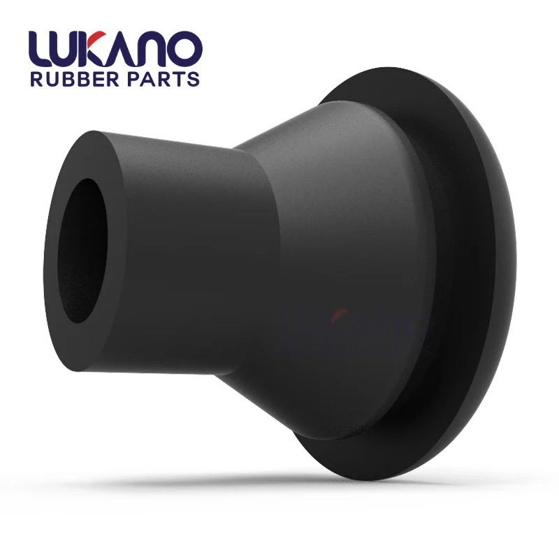 Auto part water seal silicone rubber top hat grommet 3/8