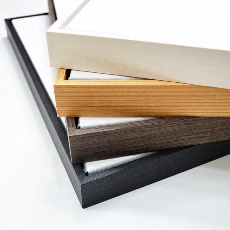 Wholesale Custom Size Logo High Quality Beautiful 40x50 Wall Art solid wood Oil Paintings  Frame