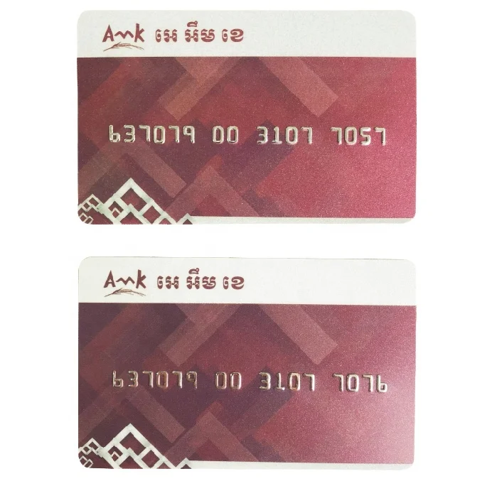 Plastic Card Embedded SLE4428 Contact IC Chip