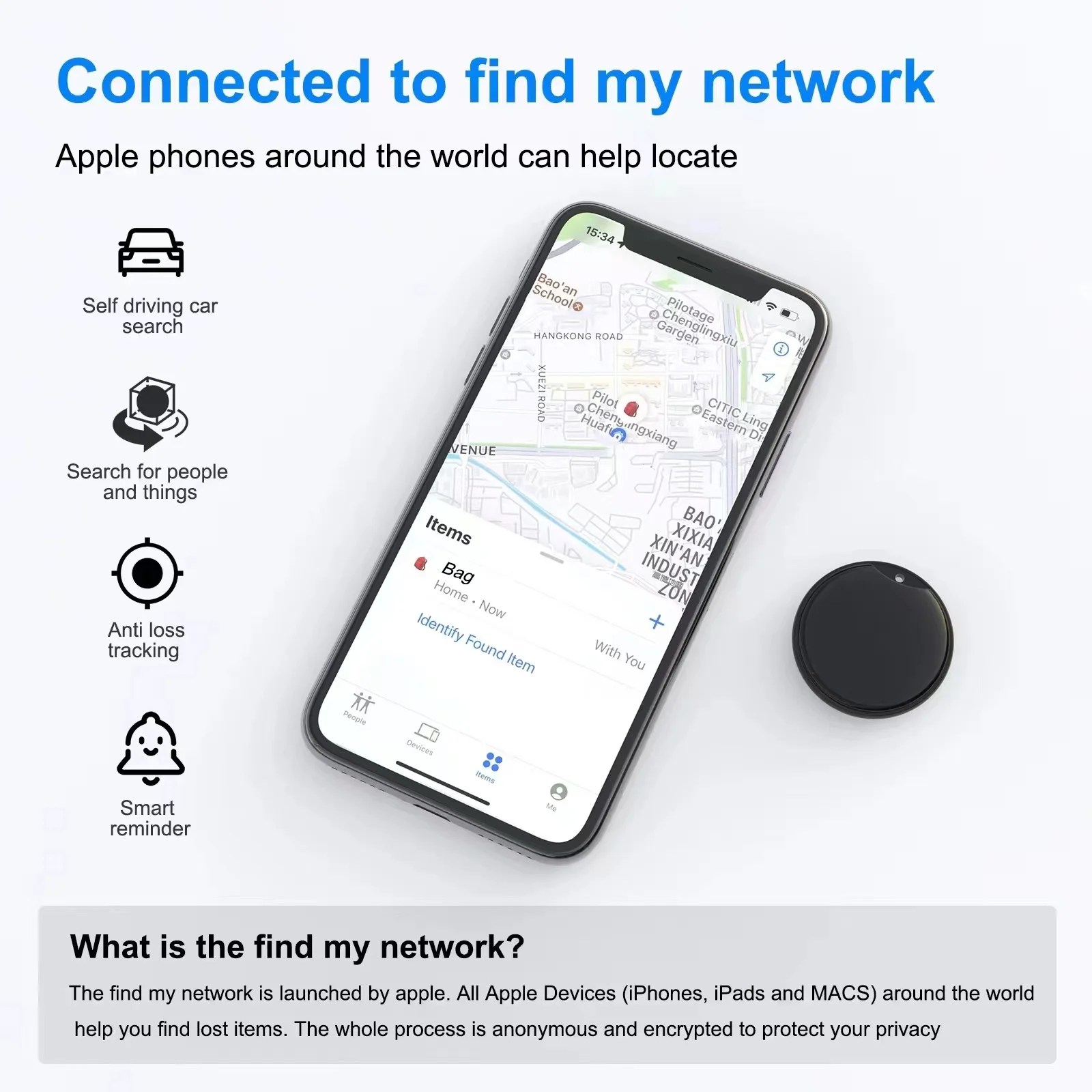 Wholesale Gps Tracker Wireless Air Tag Wallet Position Find My Anti Lost BT Anti-lost Pet Smart Mini GPS Tracker & locator