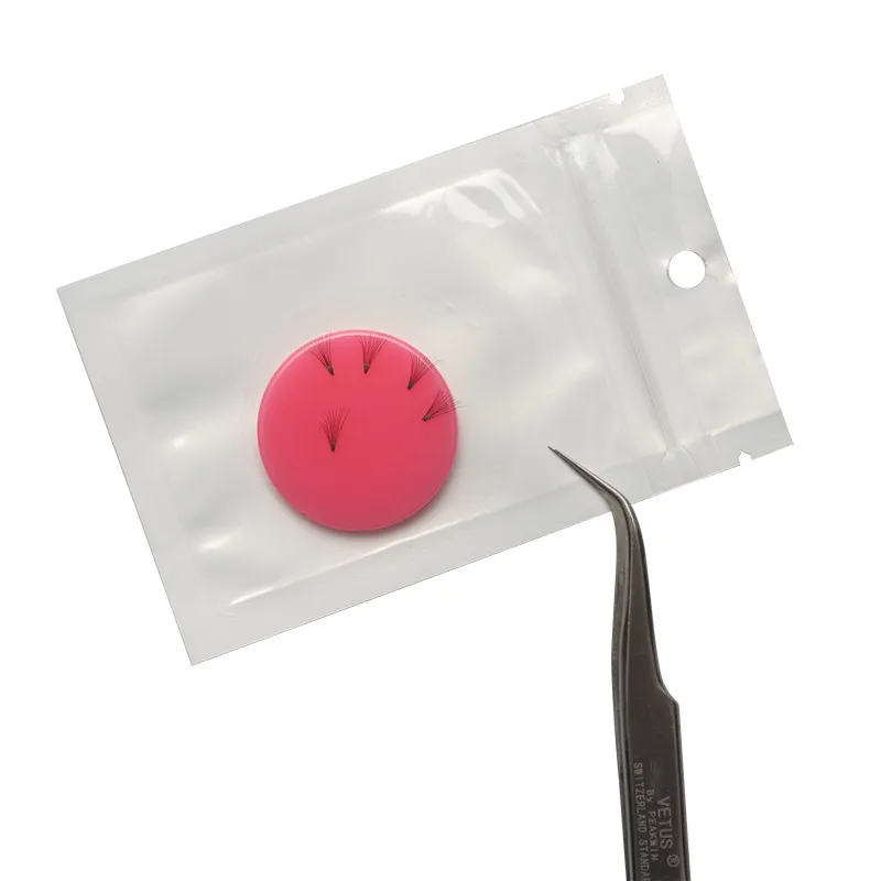 Silicone Glue Gasket For Eyelash Extension Glue Holder 3mm Soft Eyelashes Adhesive Pallet Paste Makeup Eyelash Pad Tools