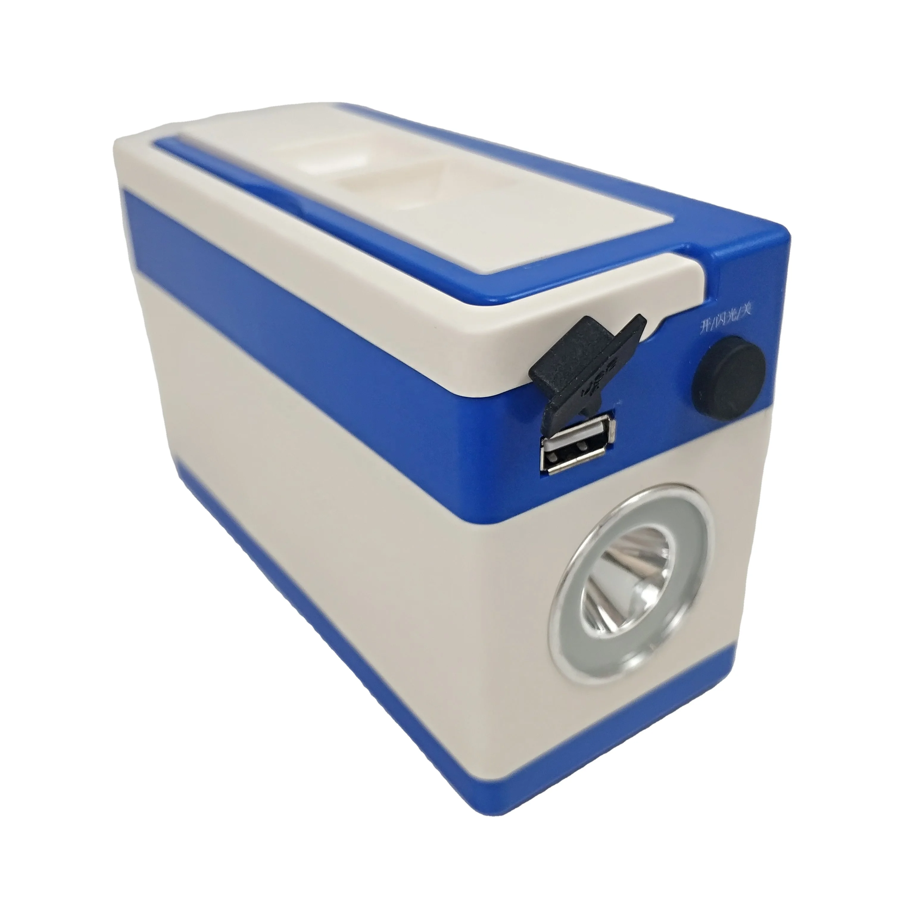 Мина безопасность соленая вода лампа зарядное устройство для мобильных телефонов алюминиевая батарея