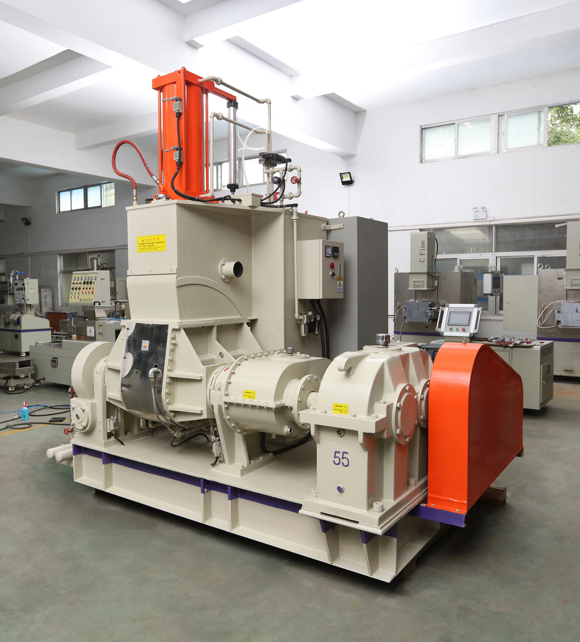 110L Production Rubber Kneader Mixer plastic Banbury Internal Mixer Rubber Insulation Tube Making Mixer Machine