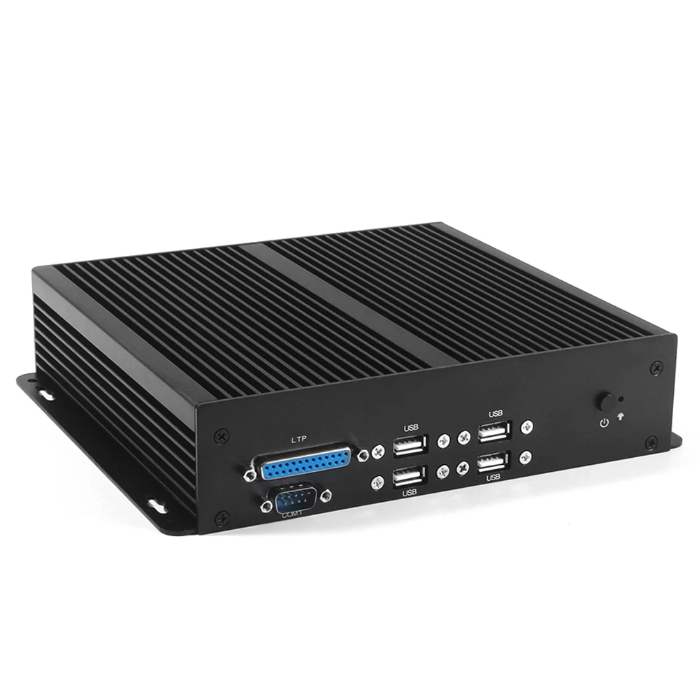 WanDong 2023 H6 N5105 dual lan display computer i3 i5 i7 fanless mini pc computer mini case