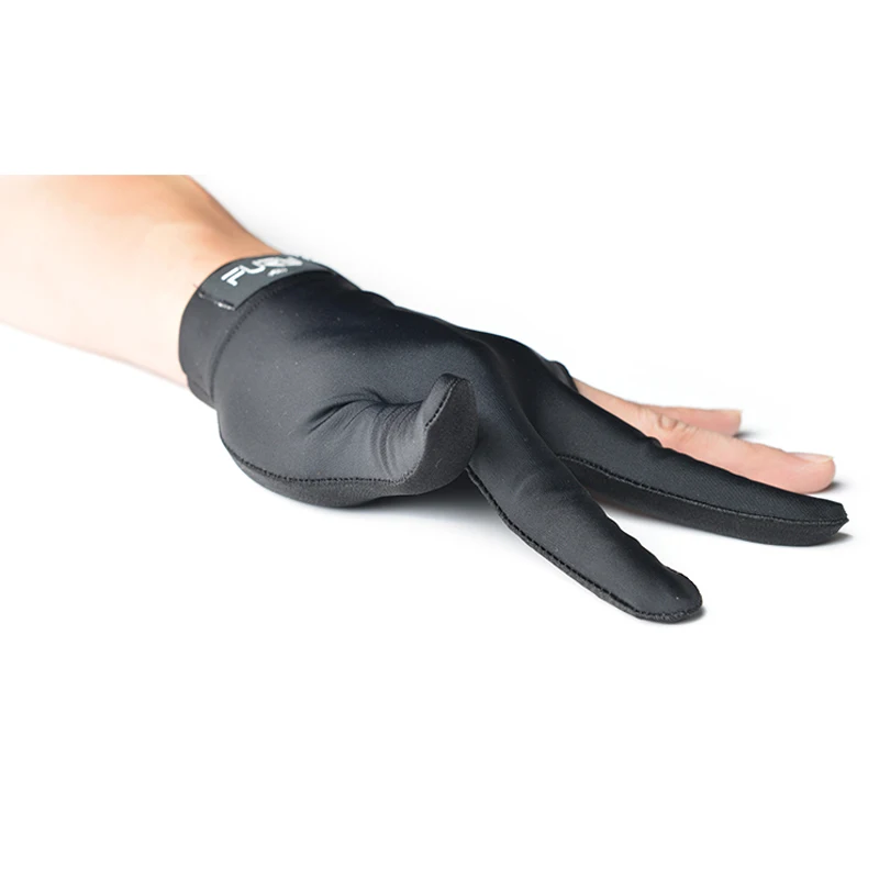 Quality Elasticity Full Finger nylon material left hand wear for men woman general Fury billiard accessories snooker pool glove