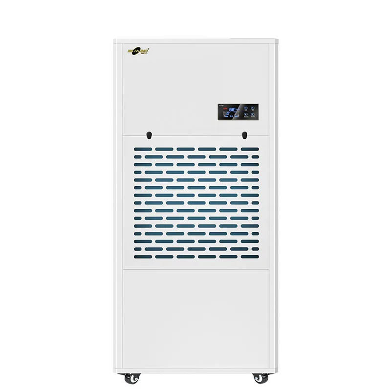 Ecofriendly 500 Pint Industrial Dehumidifier in Greenhouse 10kg With Casters