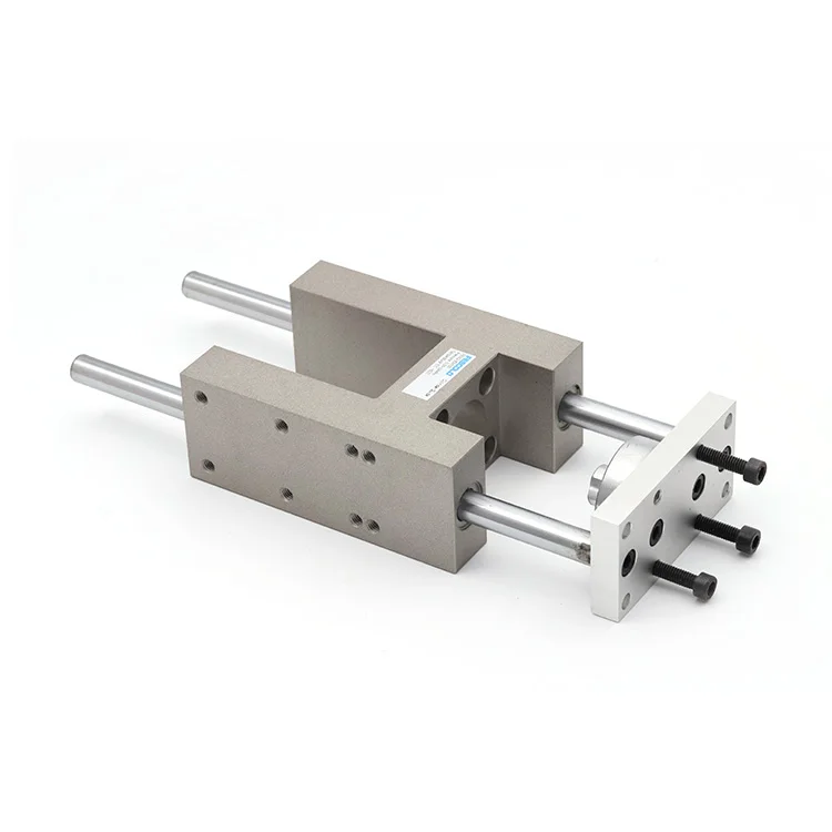 
FENG Series ISO6431 standard double linear compact pneumatic Cylinder Guide 