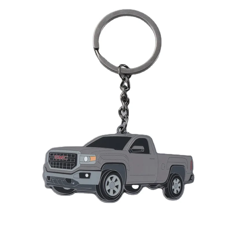 Wholesale Car Keychains Customized Metal Enamel Car Keychains