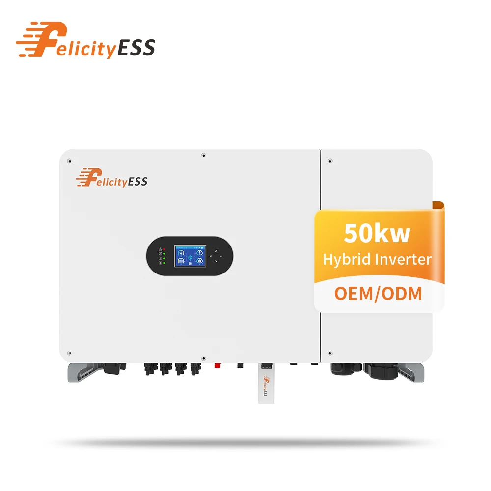 FelicityESS 50KW Pure Sine Wave Tied Hybrid Power Commercial System Solar hybrid Inverter With Mppt Charge Controller