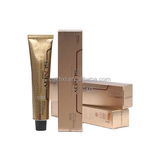 Pearly-lustre Natural Ingredients Mild 100ml Cream Hair Color Dye OEM/ODM