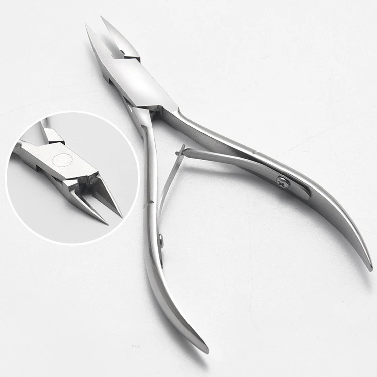 Professional high quality straight mouth ingrown sharp nail nipper cuticle best seller for thick nails