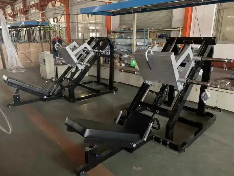Plate load  Linear Leg Press  Fitness Strength Machine