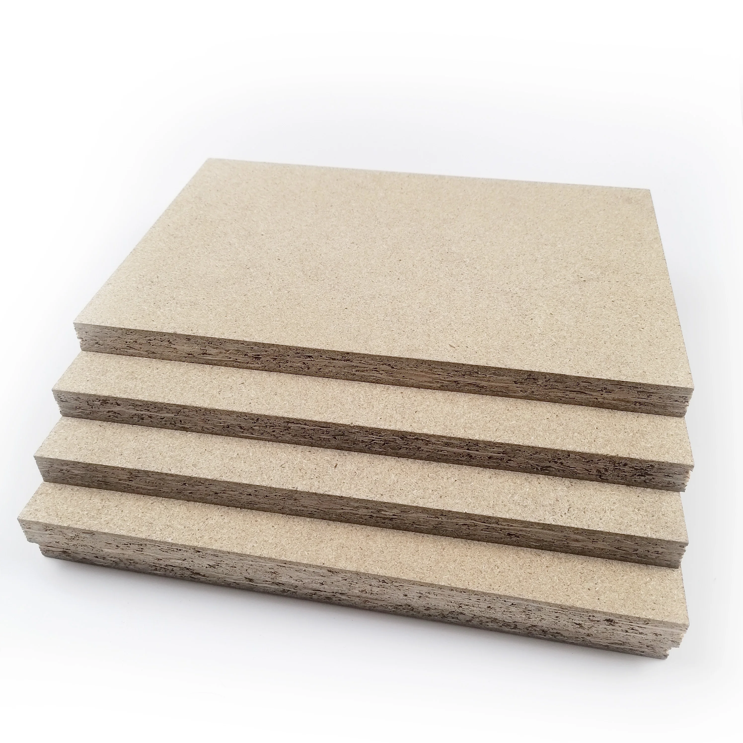 China Melamine Wood Grain Veneered Particleboard China High Quality Chipboard Laminated Particleboard