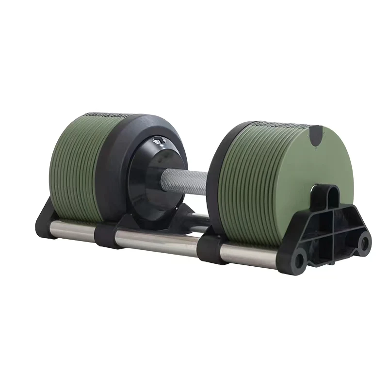 NUOBELL 32kg  adjustable dumbbell 1kg  increments by CAPRIO for Workout Strength Training Fitness Home Gym