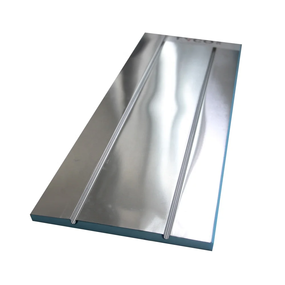 Aluminum Heat Spreader Plate manufacturer tyco underfloor foil faced xps plate for wet room living dining