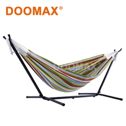 High Quality Free Standing Hanging Hammock Chair Hammock with Metal Frame Stand