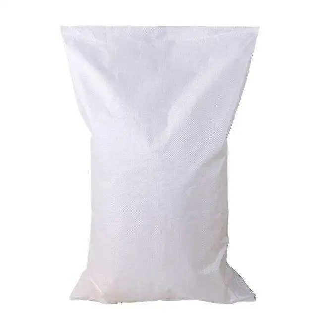 10kg to 50kg PP Woven Bags in White Color PP Sacks Packing Bags Polypropylene Bag