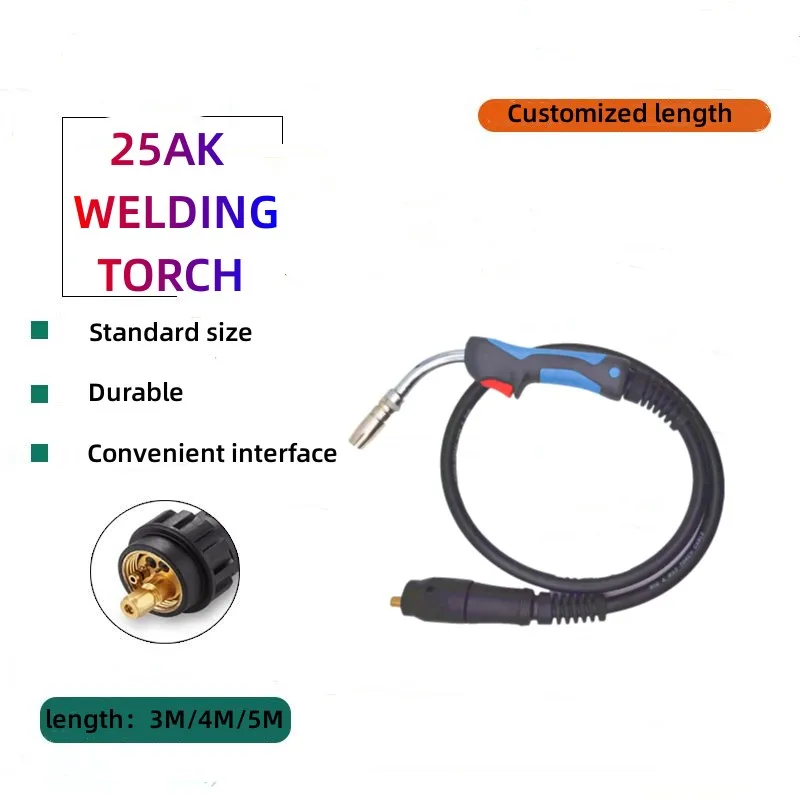 Binzel Gas cooled Welding Torch Wholesaler 24KD Welding gun  Parts Factory MIG welding torch