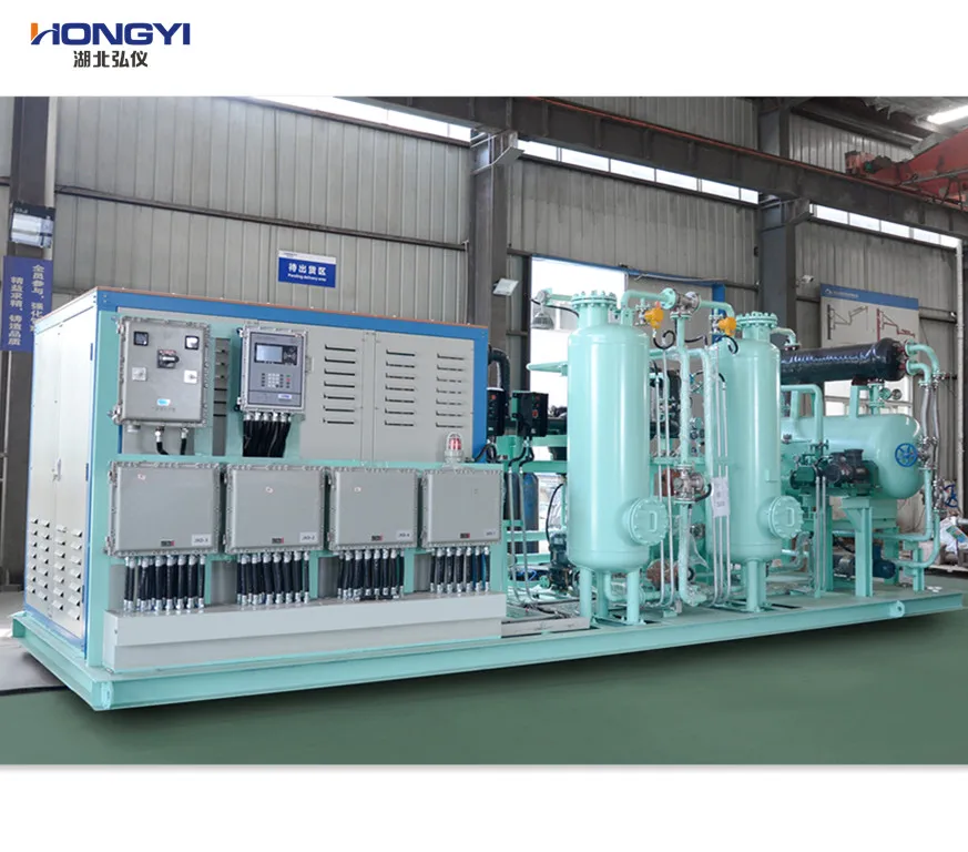 Explosion-proof VRU Oil Vapor Recovery System in oil depot with storage tank for oil gas chemical skid-mounted