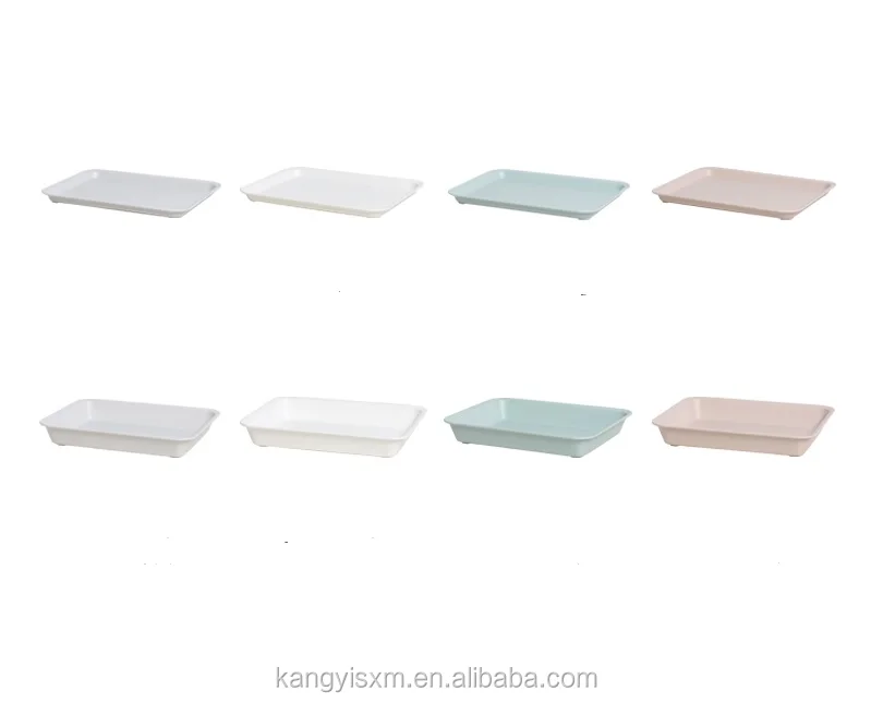 Beer serving tray Kitchen cutlery storage tray Family party outdoor camping plastic tray