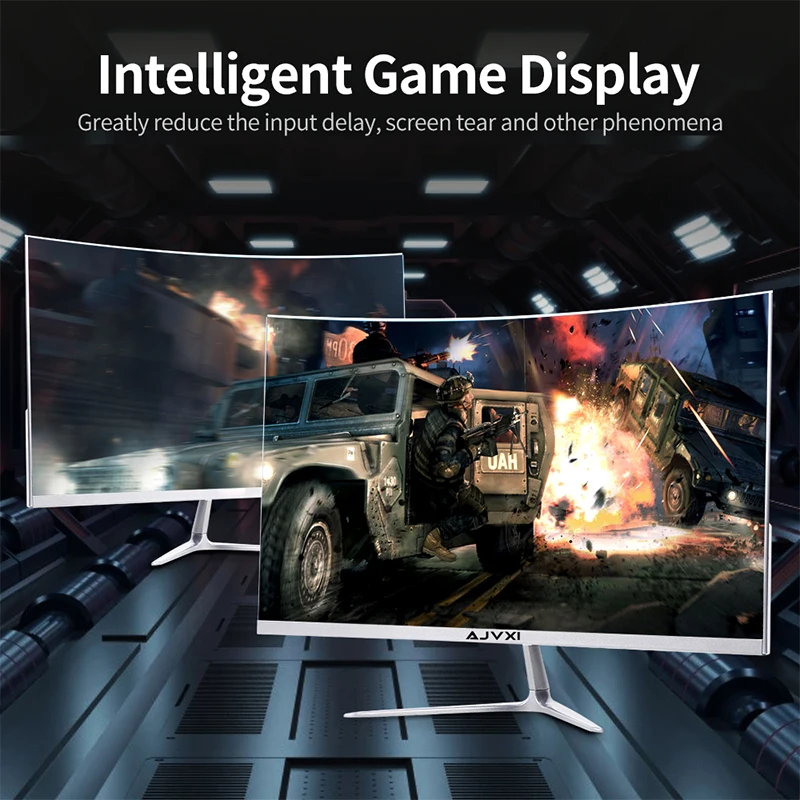 27 Inch 2k 2560*1440 1440p 144hz 165hz Hkc 34 Inch With Fish Screen Wqhd Wide Color Gamut 144hz Swivel Lift Wholesale Monitor