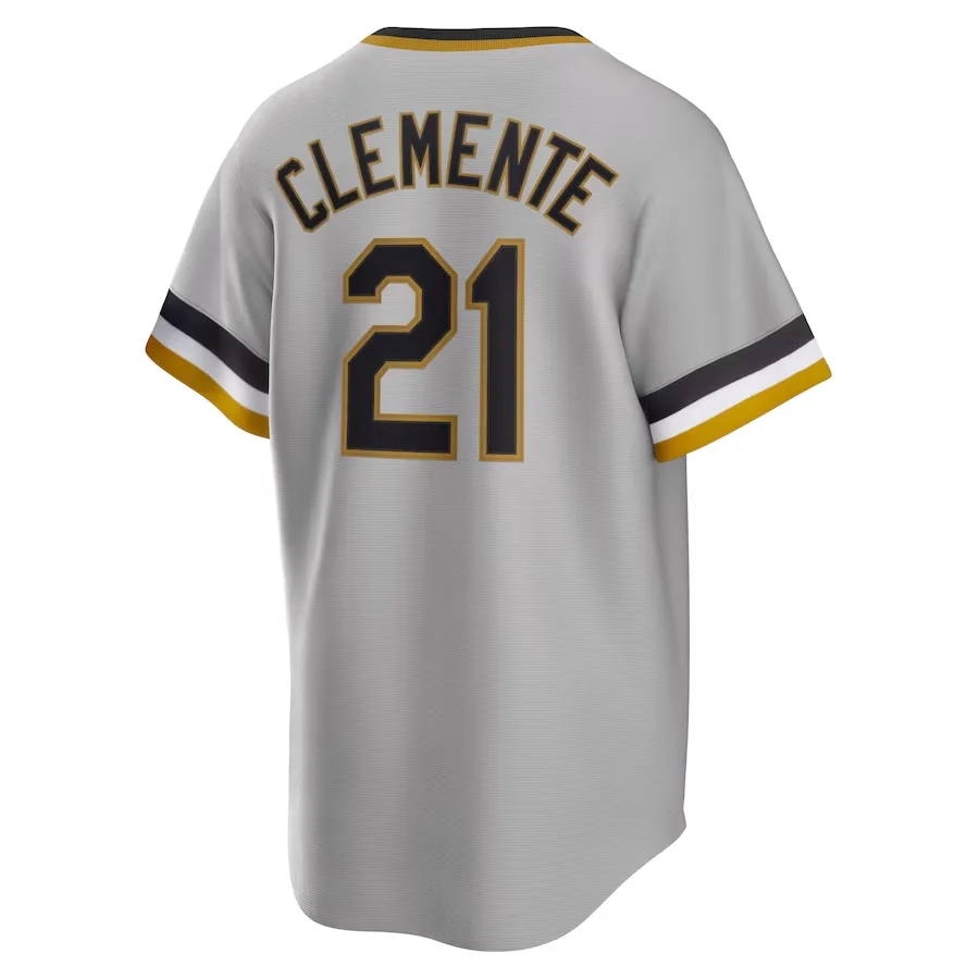2024 новые оптовые дешевые сшитые бейсбольные майки Pittsburgh 21 Roberto Clemente 24 Barry 8 Willie Stargell