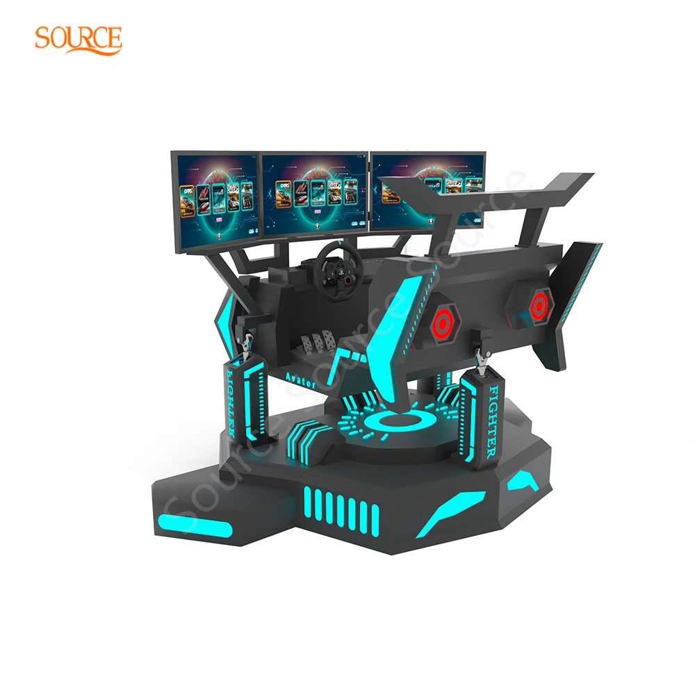 Vive Platform 9D VR Shooting Simulator Virtual Reality Play Station Game High-Tech VR Entertainment for Sale