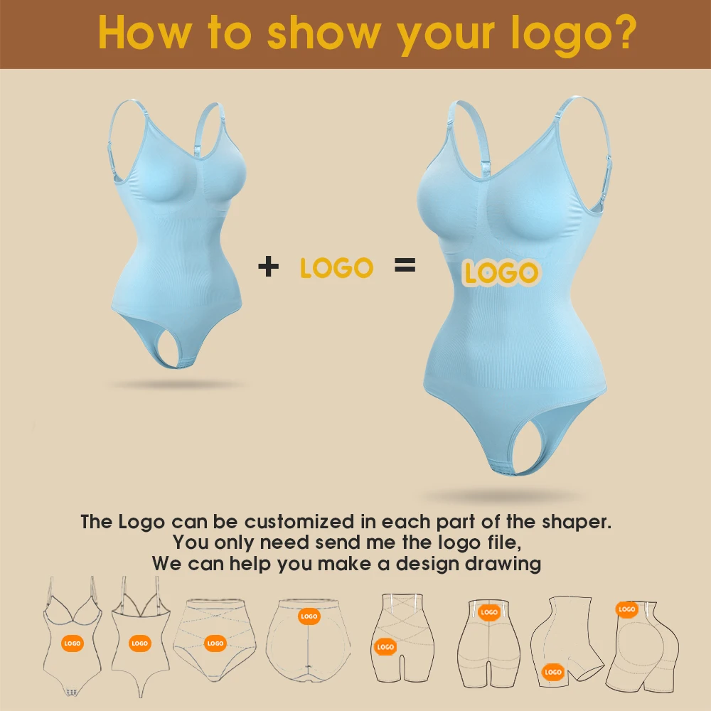 New Upgrade Women Tummy Control Shapewear Seamless Sculpting Thong Body Shaper Slimming Bodysuit